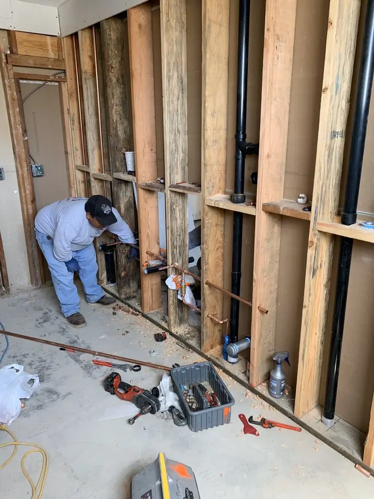 Commercial rough-in plumbing for Commercial Plumbing in College Hill